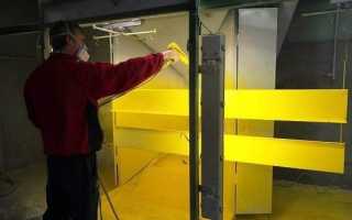 Покраска порошковой краской в домашних условиях