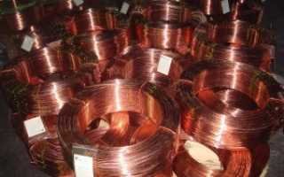 Различные проволоки изготовлены из меди и стали