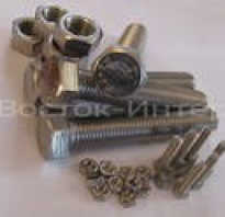 Класс прочности болтов из нержавеющей стали