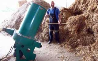 Как сделать измельчитель соломы своими руками?