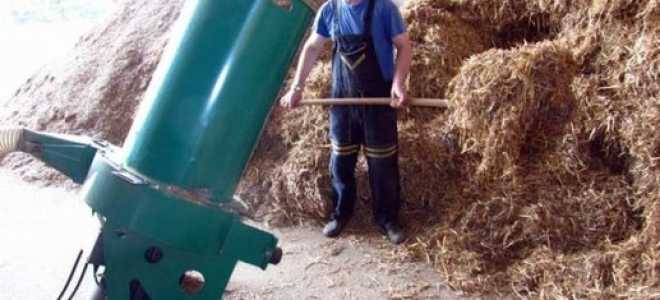 Как сделать измельчитель соломы своими руками?