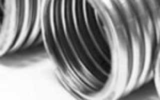 Труба гофрированная нержавеющая сталь отожженная или неотожженная