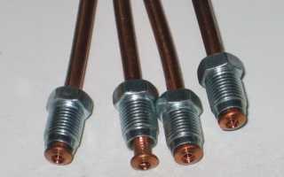 Как правильно развальцевать тормозную трубку?