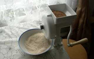 Как сделать мельницу для зерна своими руками?