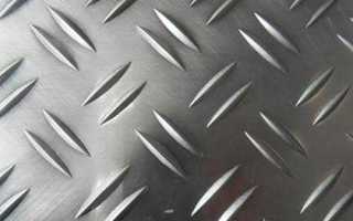 Рифленый лист из нержавеющей стали