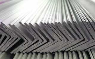 Уголок из нержавеющей стали 30х30