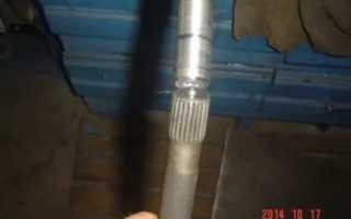 Как нарезать шлицы на полуоси своими руками?