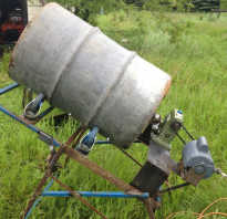 Как сделать бетономешалку своими руками?