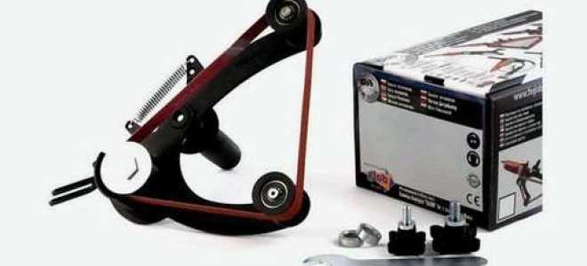 Насадка на болгарку для шлифовки труб