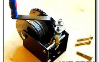 Как сделать ручную лебедку своими руками?