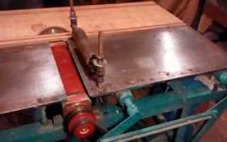 Как сделать рейсмусовый станок своими руками?