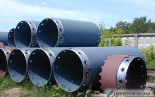 Инвентарные обсадные трубы для буронабивных свай