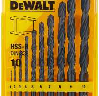 Кольцевые сверла по металлу из быстрорежущей стали