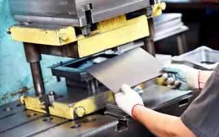 Как правильно гнуть листовой металл?