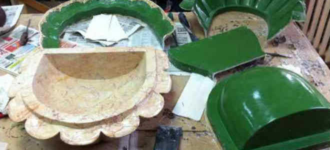 Как сделать мраморную столешницу своими руками?