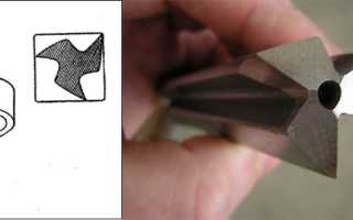 Как просверлить квадратное отверстие в металле?