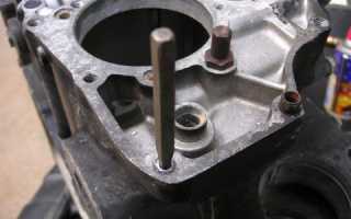 Как выкрутить шпильку из алюминиевого блока?