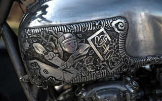 Как сделать надпись на металле?