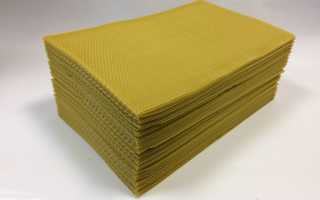 Изготовление вощины своими руками в домашних условиях