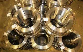 Сварочная проволока для газовой сварки ацетиленом