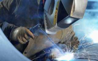 Работы с электрической дуговой сваркой