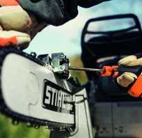 Как правильно сточить ограничительный зуб на цепи?