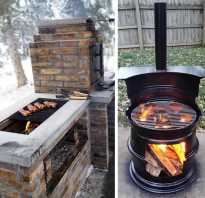 Из чего можно сделать мангал своими руками?