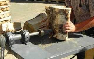 Как сделать дровокол винтовой своими руками?