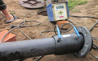 Пайка труб ПНД электромуфтовым методом