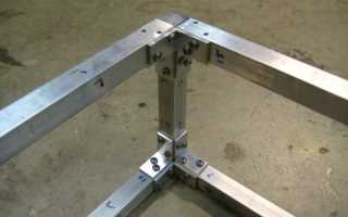 Соединительный крепеж для профильных труб