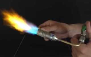 Как изготовить газовую горелку своими руками?
