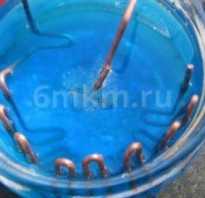 Обмеднение металла в домашних условиях