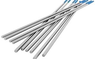 Присадочные прутки для аргонодуговой сварки нержавеющих сталей