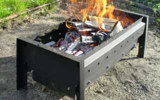 Как сделать разборный мангал своими руками?