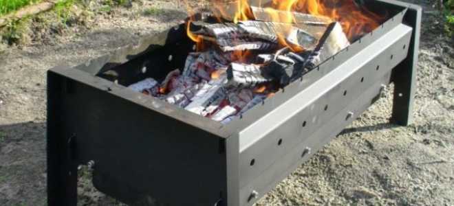 Как сделать разборный мангал своими руками?