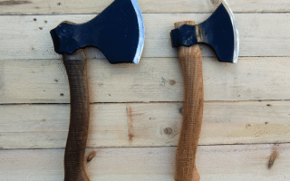 Как сделать красивый топор своими руками?