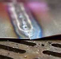 Как заварить дырку в тонком металле?