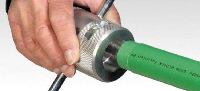 Торцеватель для полипропиленовых труб своими руками