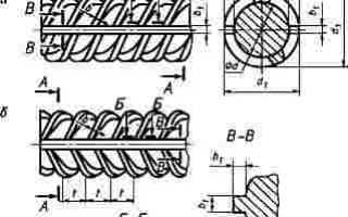 Сталь арматурная горячекатаная для железобетонных конструкций
