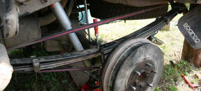 Как просверлить отверстие в рессоре своими руками?