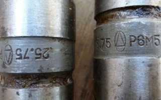 Сталь р6м5 твёрдость по роквеллу